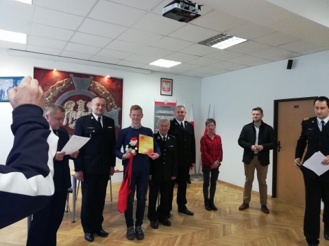 Sukces w Turnieju Wiedzy Pożarniczej