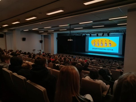 Licealiści z "Kopernika" na "Lekcji w kinie"