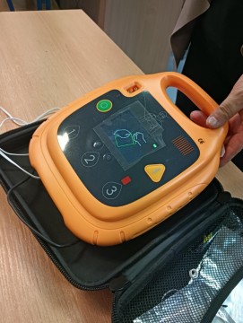 Zajęcia z udzielania pierwszej pomocy oraz BHP w środowisku pracy dla uczestników programu Erasmus+ z Technikum im. J. Piłsudskiego w Brzesku