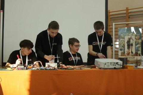 Technikum im. J Piłsudskiego na Powiatowych Targach Edukacyjnych 2025