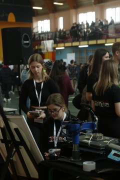 Technikum im. J Piłsudskiego na Powiatowych Targach Edukacyjnych 2025