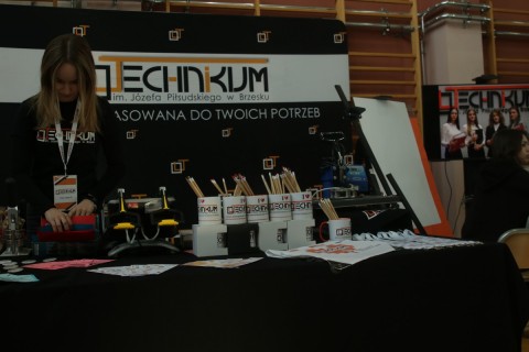 Technikum im. J Piłsudskiego na Powiatowych Targach Edukacyjnych 2025