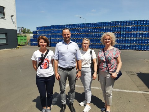 Technikum im. J. Piłsudskiego w Brzesku: Nauczyciele logistyki realizują szkolenie branżowe w Czechach
