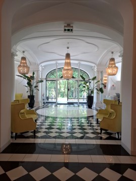 Wycieczka klas pierwszych z Technikum im. J. Piłsudskiego do Pałacu Goetza