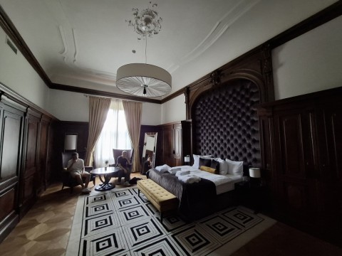 Wycieczka klas pierwszych z Technikum im. J. Piłsudskiego do Pałacu Goetza