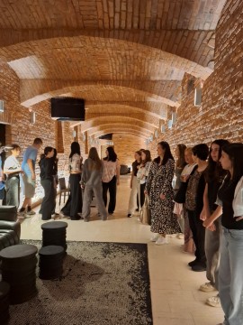 Wycieczka klas pierwszych z Technikum im. J. Piłsudskiego do Pałacu Goetza