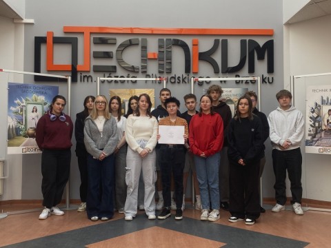 Tam, gdzie pasja spotyka wiedzę – innowacje na lekcjach w Technikum im. Józefa Piłsudskiego w Brzesku