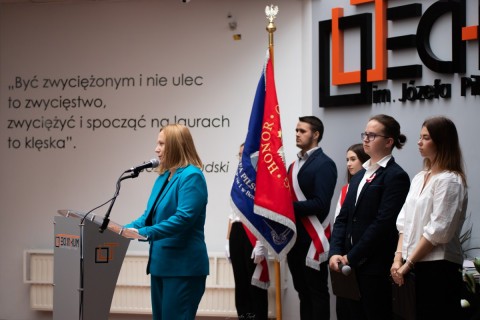 Uroczyste zakończenie roku szkolnego 2024/25 w Technikum im. J. Piłsudskiego w Brzesku