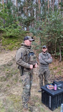 Obóz przetrwania uczniów klasy mundurowej