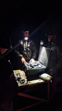 Obóz przetrwania uczniów klasy mundurowej