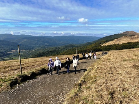 Technikum im. J. Piłsudskiego w Brzesku: Sesja fotograficzna na Połoninie Wetlińskiej