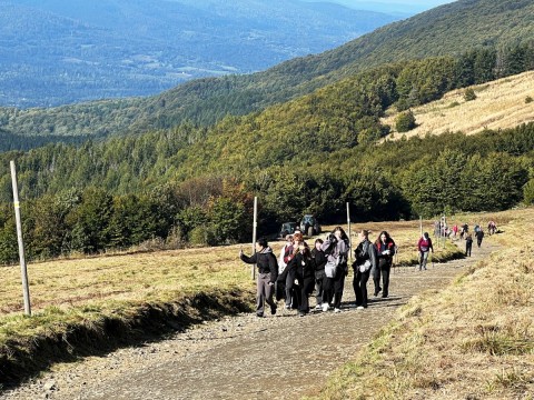 Technikum im. J. Piłsudskiego w Brzesku: Sesja fotograficzna na Połoninie Wetlińskiej
