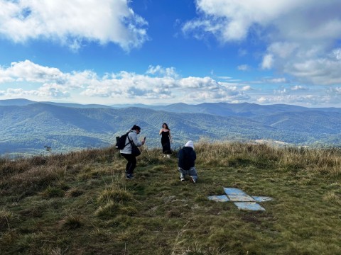 Technikum im. J. Piłsudskiego w Brzesku: Sesja fotograficzna na Połoninie Wetlińskiej