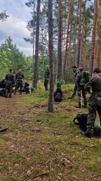 Uczniowie z Czchowa na obozie przetrwania