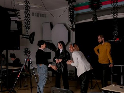 Nowoczesne studio fotograficzne w Technikum im. J. Piłsudskiego w Brzesku