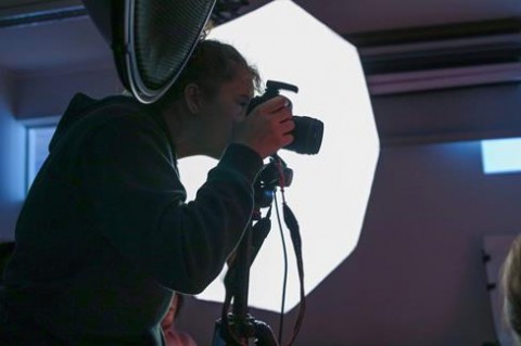 Nowoczesne studio fotograficzne w Technikum im. J. Piłsudskiego w Brzesku