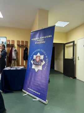 Wizyta uczniów z Zielonki na Komendzie Powiatowej Policji w Brzesku