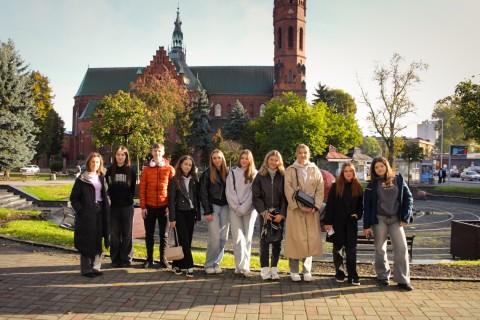Hotelarze z Zielonki w Tarnowie - lekcja zawodu w terenie