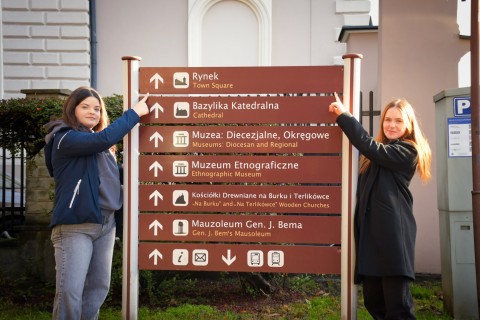 Hotelarze z Zielonki w Tarnowie - lekcja zawodu w terenie