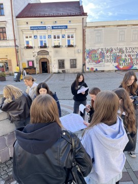 Hotelarze z Zielonki w Tarnowie - lekcja zawodu w terenie