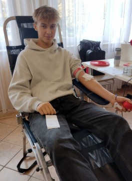 Technikum im. J. Piłsudskiego w Brzesku: I Akcja Krwiodawstwa w nowym roku szkolnym za nami!