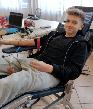 Technikum im. J. Piłsudskiego w Brzesku: I Akcja Krwiodawstwa w nowym roku szkolnym za nami!