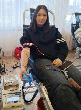 Technikum im. J. Piłsudskiego w Brzesku: I Akcja Krwiodawstwa w nowym roku szkolnym za nami!