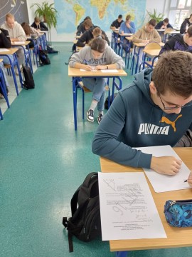 Etap szkolny konkursu MATEMATYKA w TECHNICE dla TECHNIKA w ZSTiB