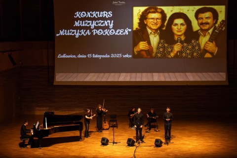 Występ uczniów Zielonki na scenie Europejskiego Centrum Muzyki w Lusławicach