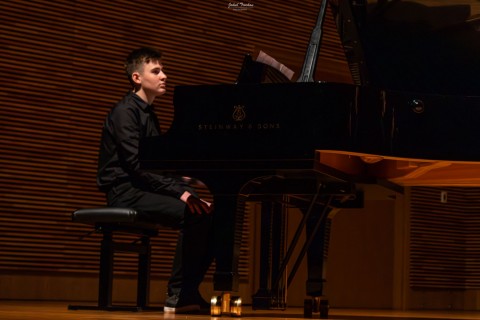 Występ uczniów Zielonki na scenie Europejskiego Centrum Muzyki w Lusławicach