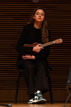 Występ uczniów Zielonki na scenie Europejskiego Centrum Muzyki w Lusławicach