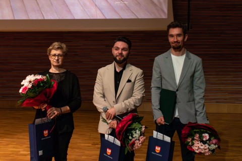 Występ uczniów Zielonki na scenie Europejskiego Centrum Muzyki w Lusławicach