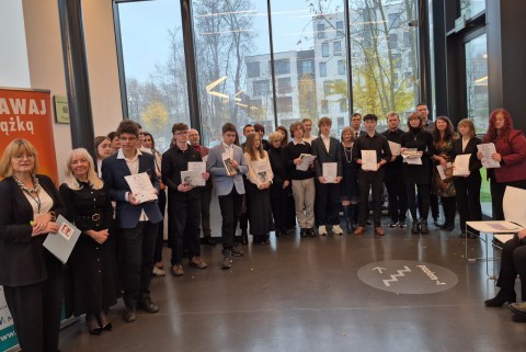 Uczeń Zielonki laureatem Ogólnopolskiego Dyktanda Niepodległościowego