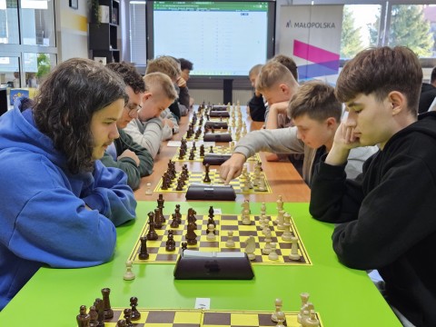 Kacper Węgrzyn mistrzem Zielonki w szachach szybkich