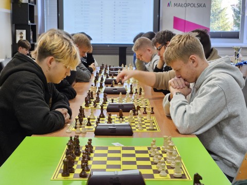 Kacper Węgrzyn mistrzem Zielonki w szachach szybkich