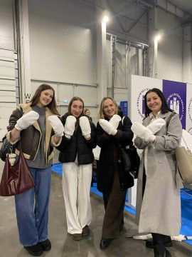 Maturzyści z Technikum im. J. Piłsudskiego w Brzesku na Festiwalu Uczelni – Małopolska Przyszłości w EXPO Kraków