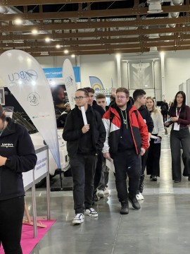 Maturzyści z Technikum im. J. Piłsudskiego w Brzesku na Festiwalu Uczelni – Małopolska Przyszłości w EXPO Kraków