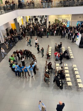 Maturzyści z Technikum im. J. Piłsudskiego w Brzesku na Festiwalu Uczelni – Małopolska Przyszłości w EXPO Kraków