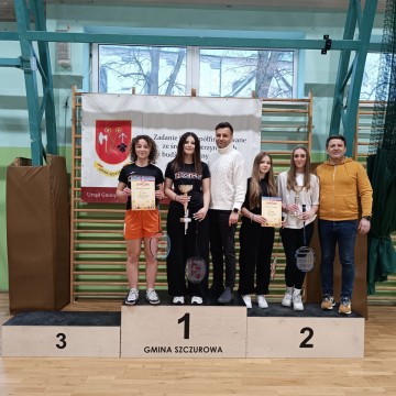 Technikum im. J. Piłsudskiego w Brzesku: Podwójne złoto w Badmintona