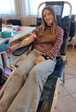 Technikum im. J.Piłsudskiego w Brzesku: II Akcja Krwiodawstwa za nami! Nowy rok, to nowe decyzje — także te, które ratują życie.