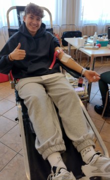 Technikum im. J.Piłsudskiego w Brzesku: II Akcja Krwiodawstwa za nami! Nowy rok, to nowe decyzje — także te, które ratują życie.