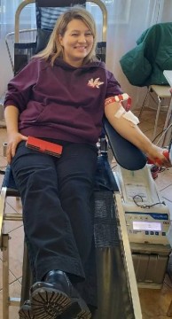Technikum im. J.Piłsudskiego w Brzesku: II Akcja Krwiodawstwa za nami! Nowy rok, to nowe decyzje — także te, które ratują życie.