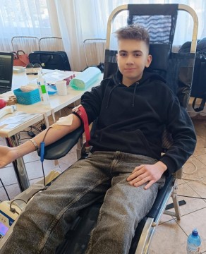 Technikum im. J.Piłsudskiego w Brzesku: II Akcja Krwiodawstwa za nami! Nowy rok, to nowe decyzje — także te, które ratują życie.