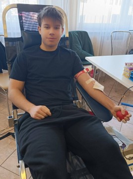 Technikum im. J.Piłsudskiego w Brzesku: II Akcja Krwiodawstwa za nami! Nowy rok, to nowe decyzje — także te, które ratują życie.
