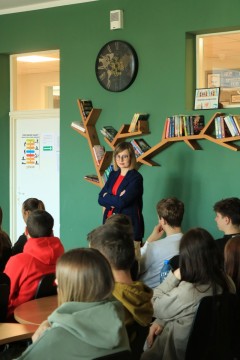 Dzień Edukacji Prawnej w Technikum im. J.Piłsudskiego w Brzesku