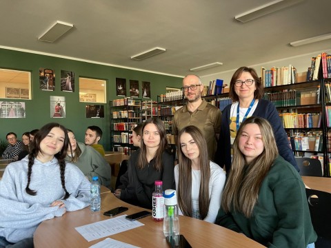 Dzień Edukacji Prawnej w Technikum im. J.Piłsudskiego w Brzesku