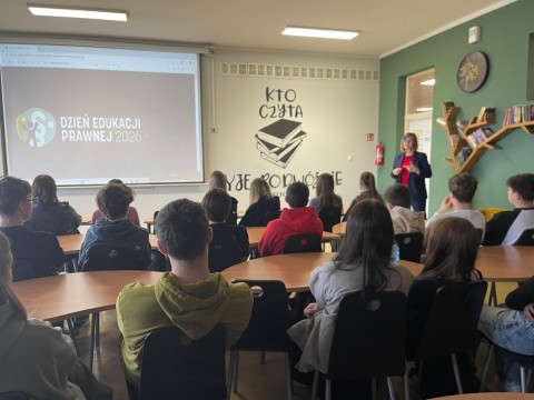 Dzień Edukacji Prawnej w Technikum im. J.Piłsudskiego w Brzesku