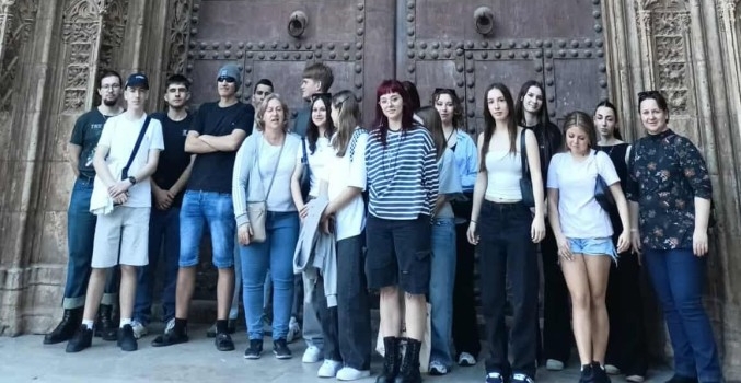 Hola Walencja! Zawodowa misja uczniów Technikum im. J. Piłsudskiego w Hiszpanii