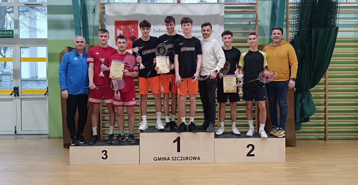 Technikum im. J. Piłsudskiego w Brzesku: Podwójne złoto w Badmintona