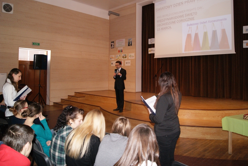 Dzień konsumenta - ZS w Szczurowej